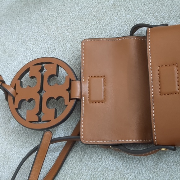 Tory Burch Brown Leather Crossbody Bag - Picture 7 of 10